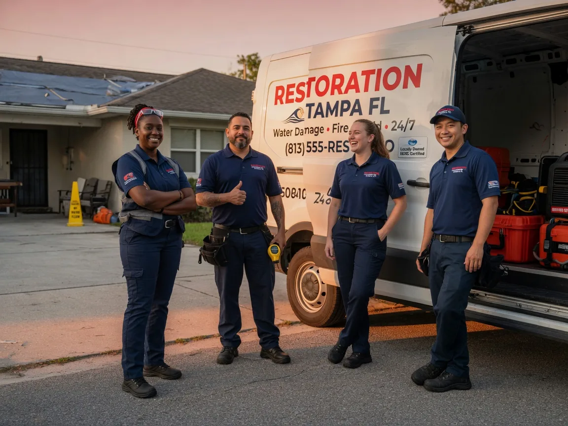 Water Damage Restoration company in Tennga, GA